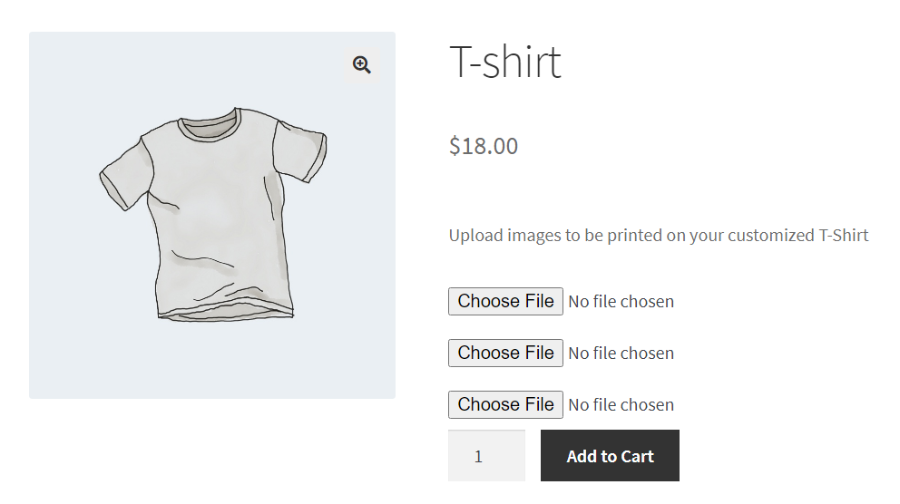 woocommerce multiple file uploads