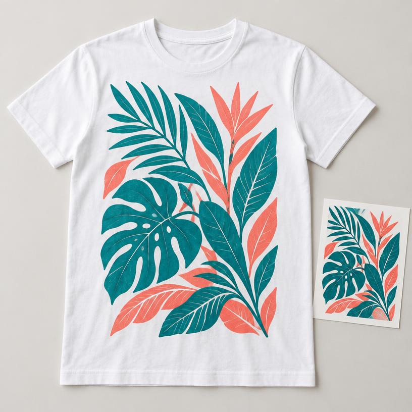 Example printed T-shirt order item